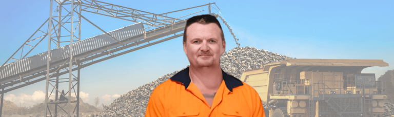 alt="Participant from OCTEC's disability employment services (DES) Cessnock gets back in to the mining workforce"
