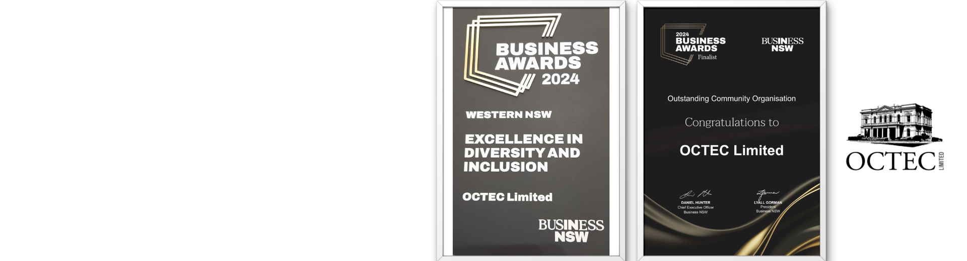 alt="OCTEC - Business NSW Awards"